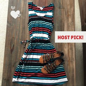 Stunning Multi-Color Merona Dress